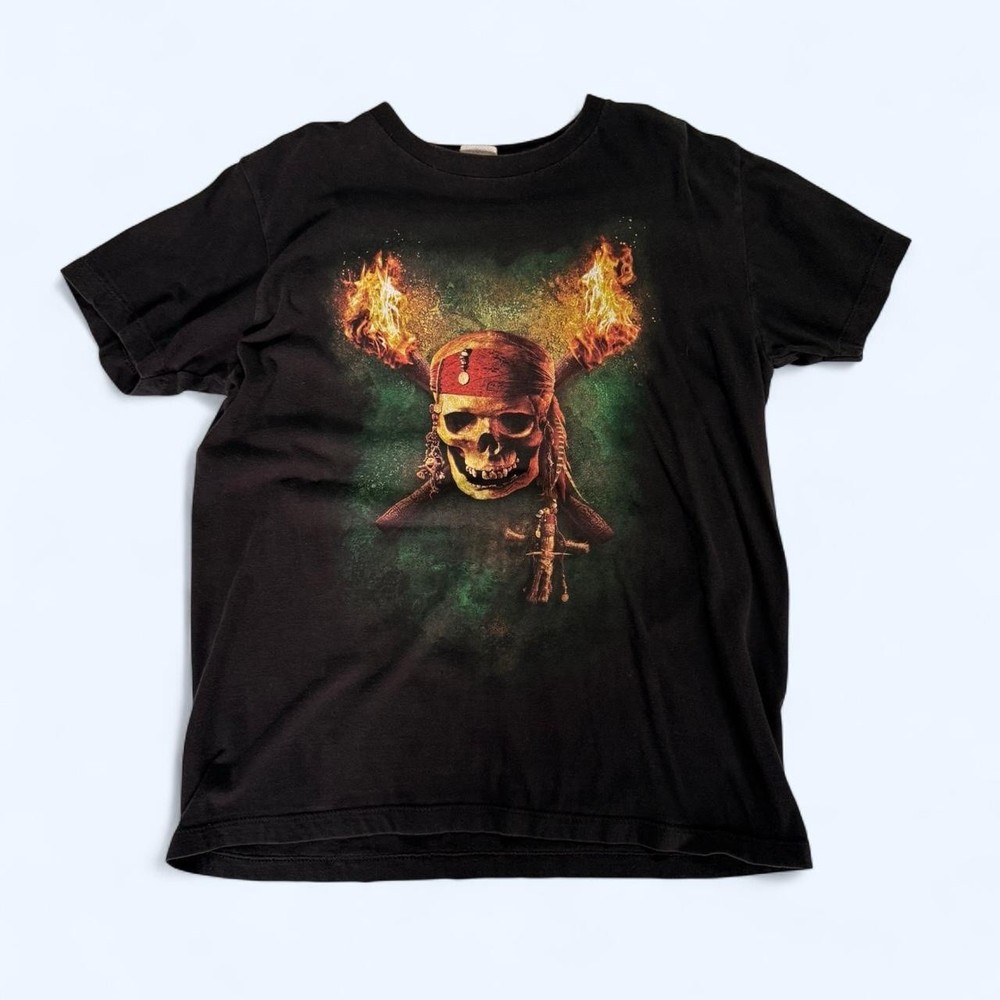 2006 Disney Pirates of the Caribbean Shirt Dead Mans Chest Size L