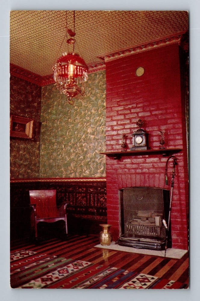 Leadville CO-Colorado, Dexter Log Cabin, State Museum, Vintage Postcard