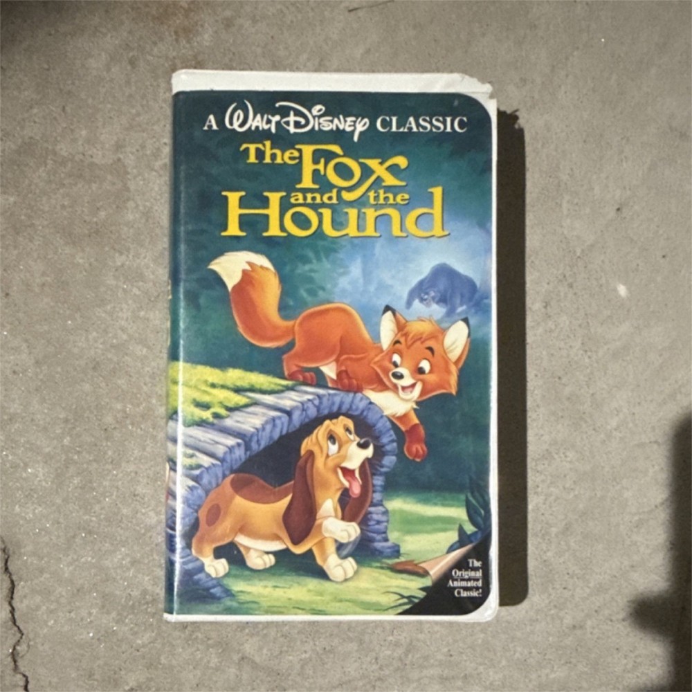 Walt Disney Home Video The Fox and the Hound VHS (1981) Animation NTSC