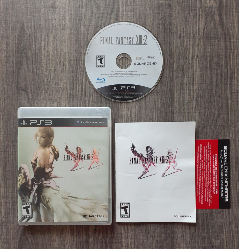 Final Fantasy XIII-2 (Sony PlayStation 3 PS3, 2012) Complete