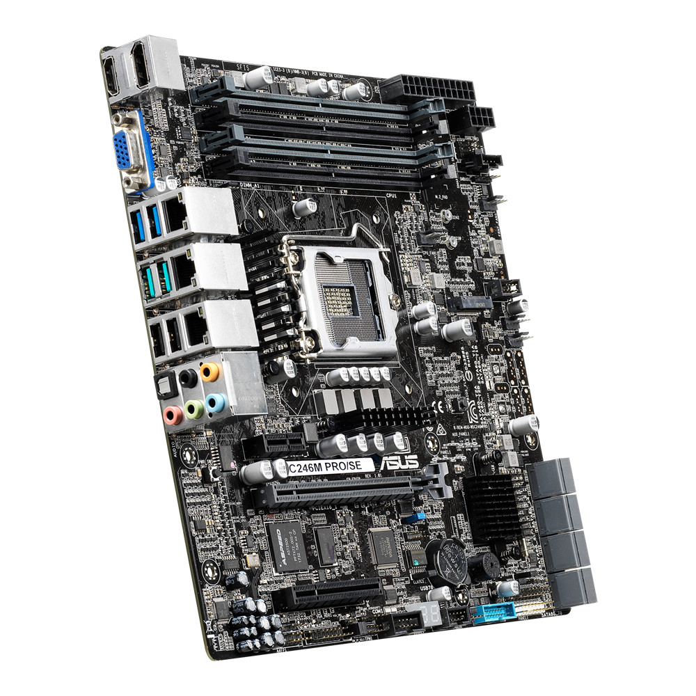 FOR ASUS WS C246M PRO/SE DDR4*4 LGA1151 128GB VGA Ｍotherboard Test OK