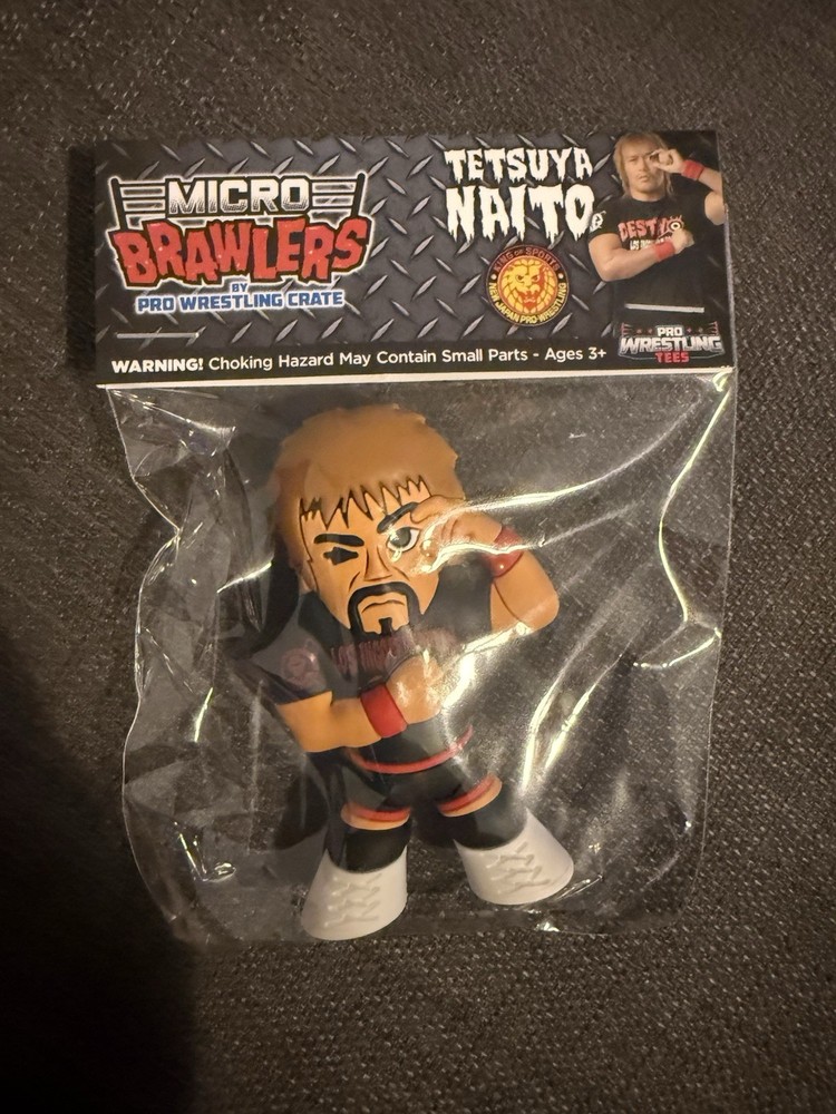 Tetsuya Naito Micro Brawlers Pro Wrestling Crate Exclusive Figure NJPW NEW