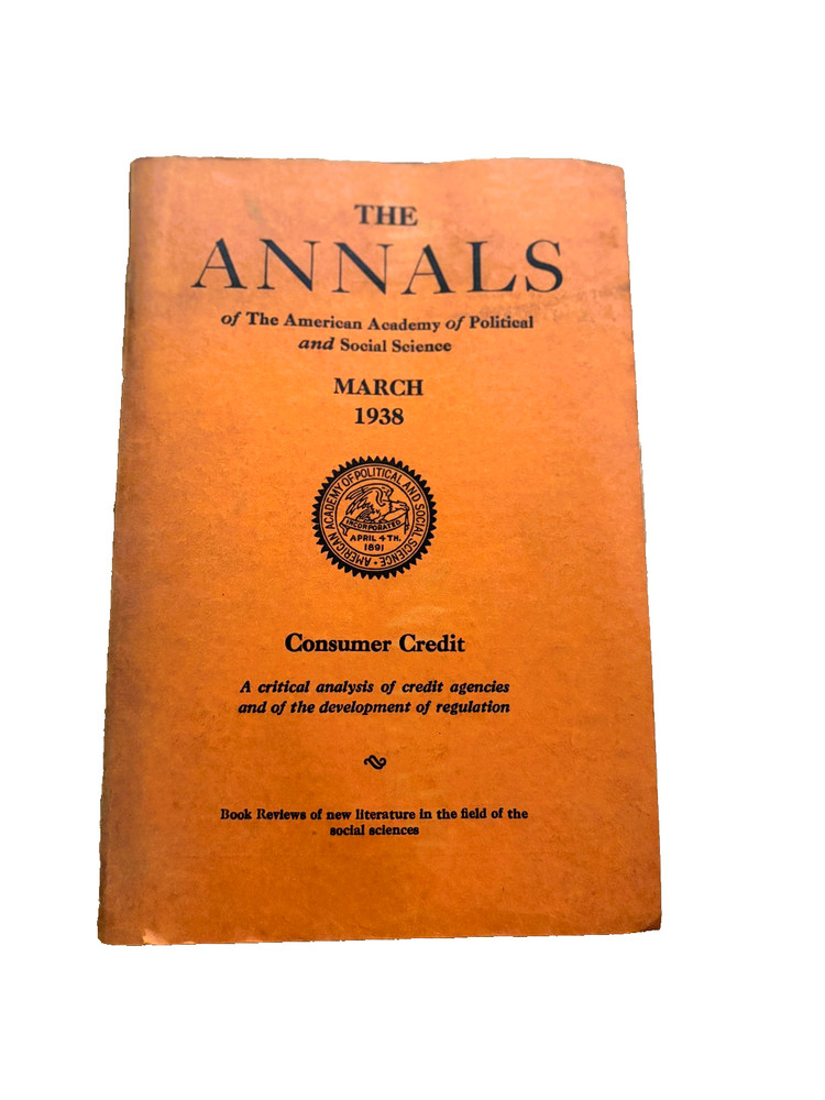 Annals of the American Academy of Political and Social Science-1938 - Volume 196-image