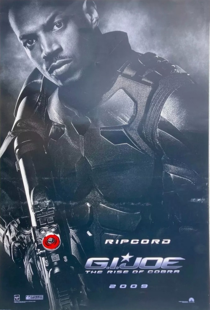 RIPCORD G.I. GI Joe Rise of Cobra 13x20 Promo Movie Poster Original SDCC 2009
