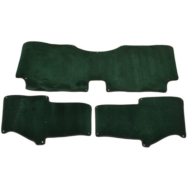 Syntec Forest Green 3-Piece Snap-In Boat Carpet Set by Tracker 103336