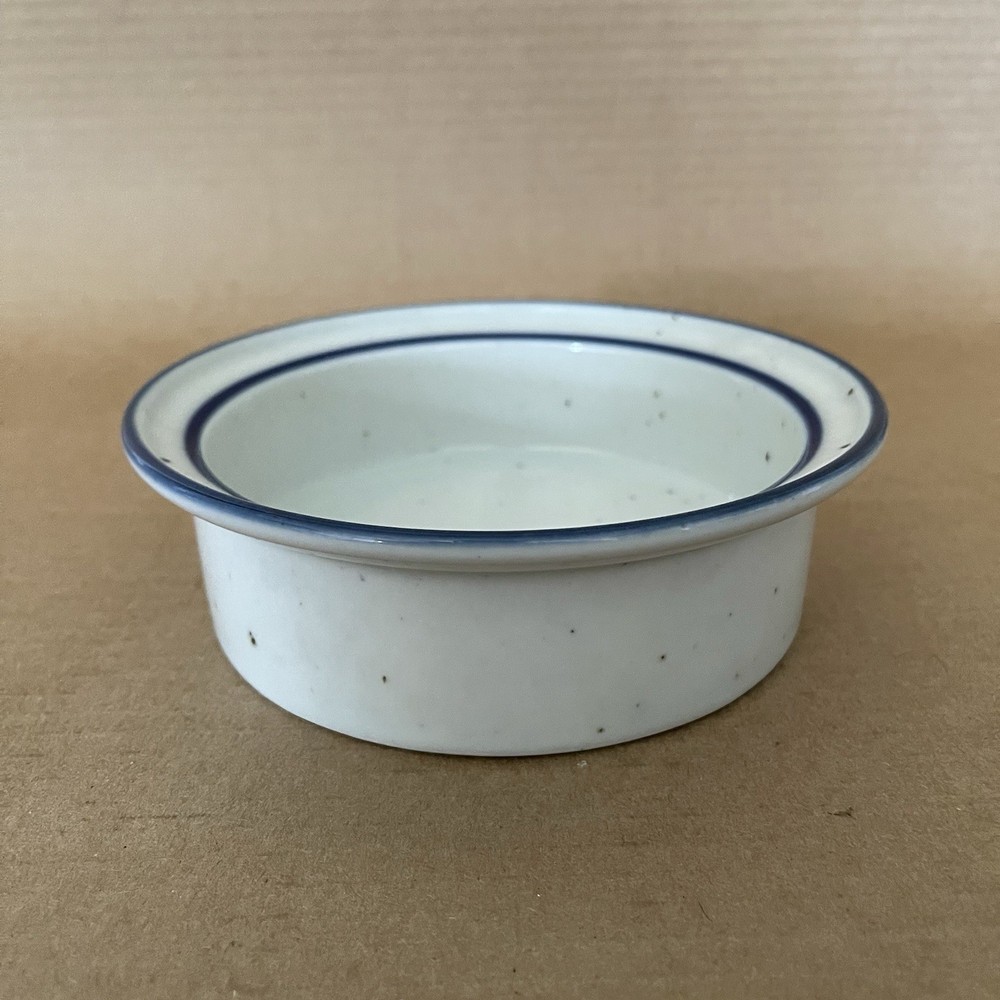 Dansk Blue Mist Speckled 5.75'' Salad Bowl Replacement Stoneware Denmark Vintage