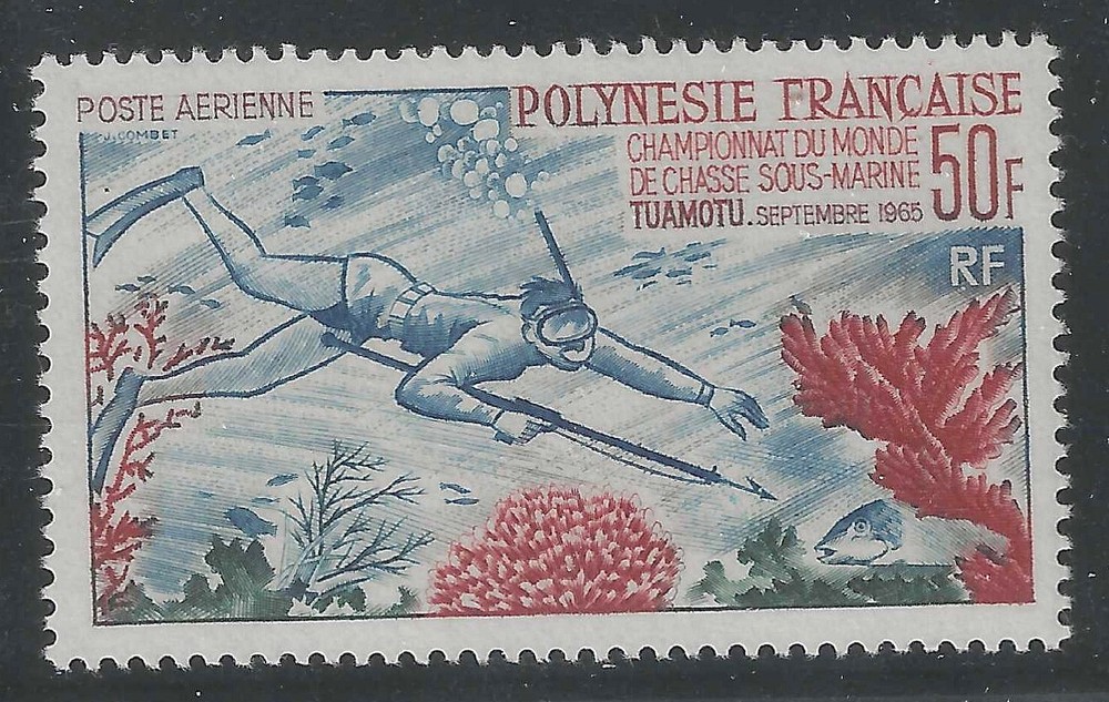 French Polynesia # C37 MNH Fresh Clean & Flawless Nice!  ('26 SCV $80)c