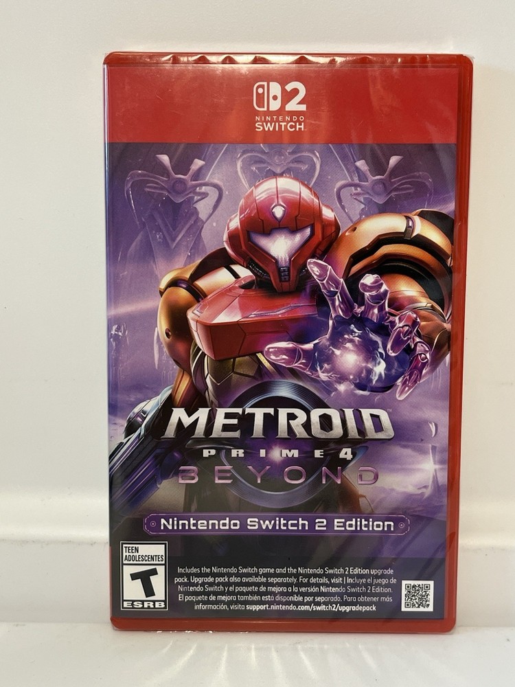 Metroid Prime 4 Beyond Nintendo Switch 2 Brand New Sealed