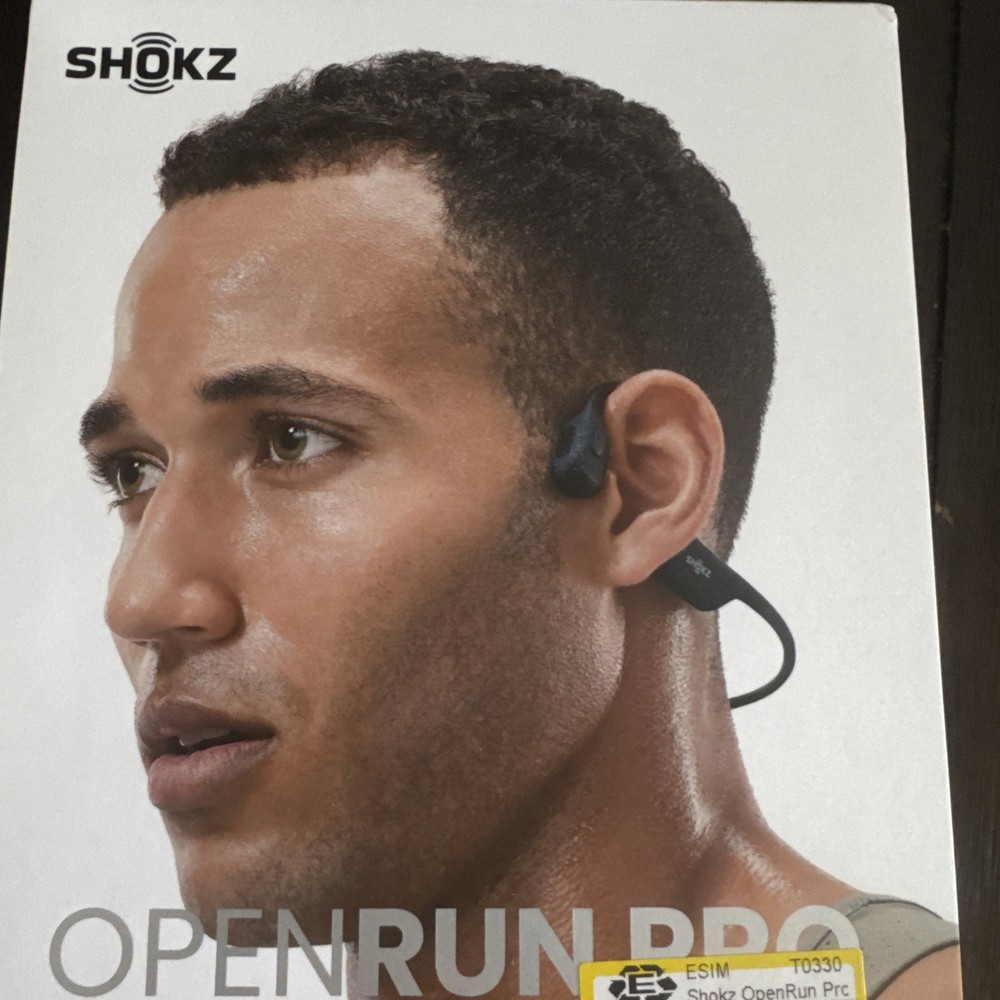 Shokz OpenRun Pro Bluetooth Wireless Headphones - Black (S810-ST-BK-US)
