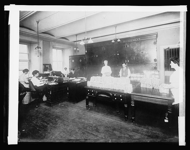 Treasury,Division of Loan & Currency,Washington,DC,District of Columbia,1914