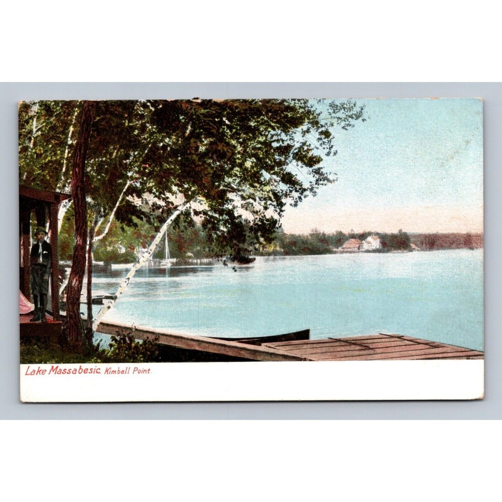 NEW HAMPSHIRE NH – Kimball Point Lake Massabesic Postcard