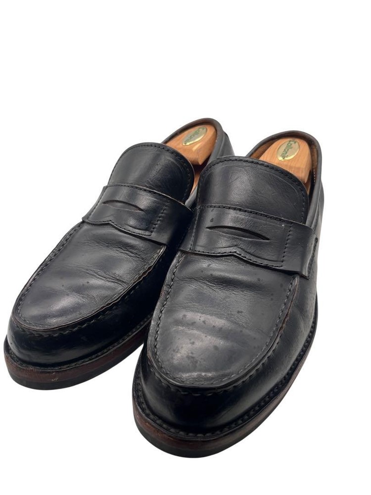 Danner Black Leather Loafers Mens Size 9 Comfortable Slip-On Shoes