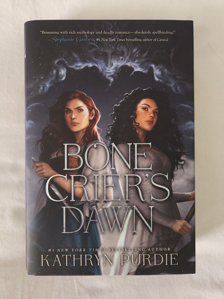 Signed FairyLoot Exclusive Bone Crier's Dawn by Kathryn Purdie w/ Shimmery Edges