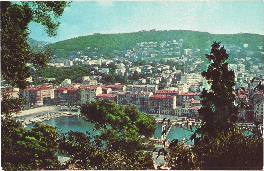 Villefranche-sur-Mer France French Rivièra Panorama of Villefranche Postcard