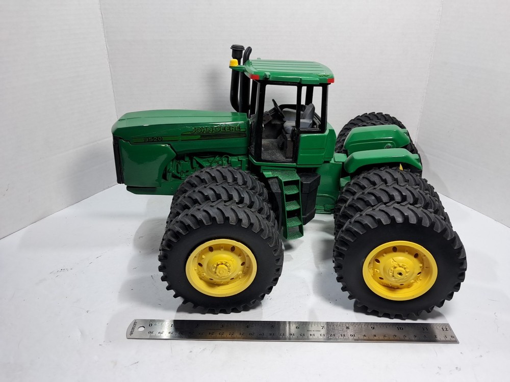 John Deere 9520 4WD Tractor 1:16 Ertl Triples Rare Collectible Needs Repair Large Scale