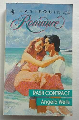 Rash Contract (Harlequin Romance) - Paperback, by Angela Wells - Very Good