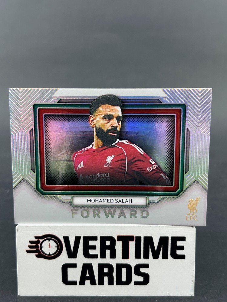 2025-26 Futera Platinum Liverpool Silver Mohamed Salah #LT17 13/35