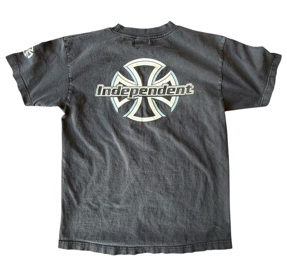 Independent Nhs Skateboard Logo Shirt Iron Cross Trucks Brand Skate Vtg 90S Y2K