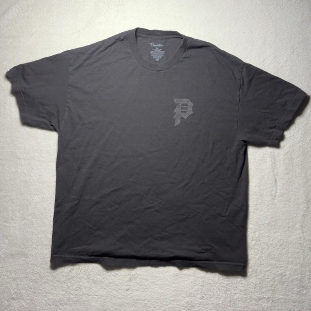 Primitive Skateboarding Black Graphic T Shirt 100% Cotton