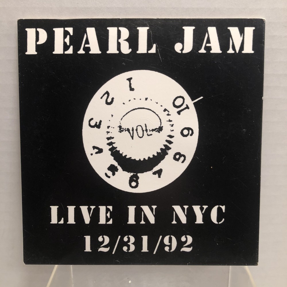 Tested Pearl Jam Live In NYC 12/31/92 The Academy New Year's Eve 2006 CD!