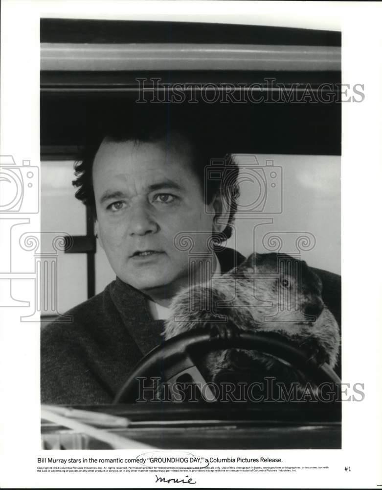 1993 Press Photo Bill Murray in a scene from 