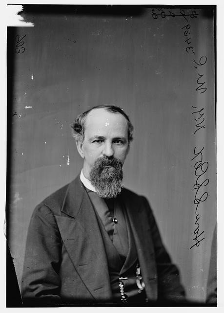 Photo:New York Ohio Hon. S.S. Cox Portrait 1870s Men in Suits