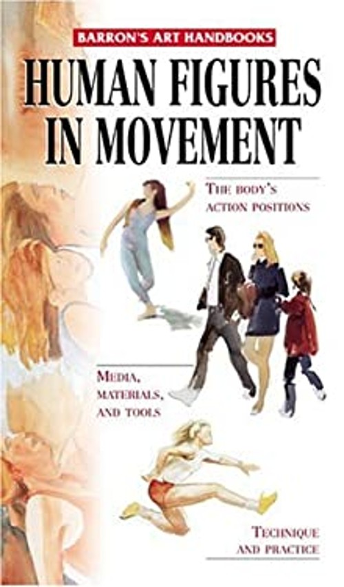 Human Figures in Movement Hardcover Parramon's Editorial Team StaFree US Delivery | ISBN:0764153587