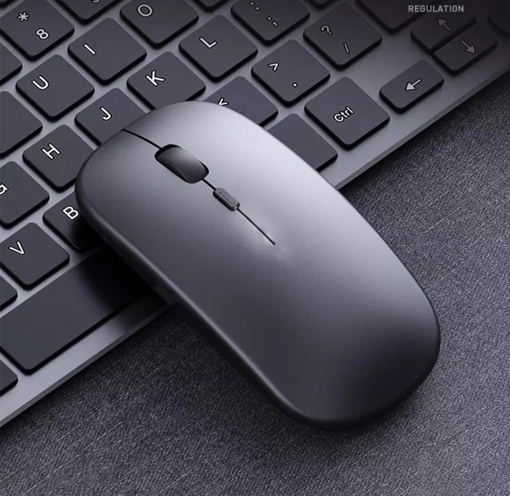 2.4GHz Wireless Optical Mouse USB Rechargeable RGB Cordless Mice For PC Laptop