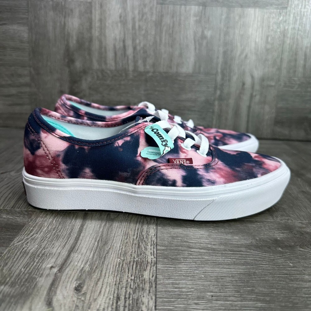 Vans Comfy Crush Women's size 6 Tie Dye Multicolored Skate Shoes