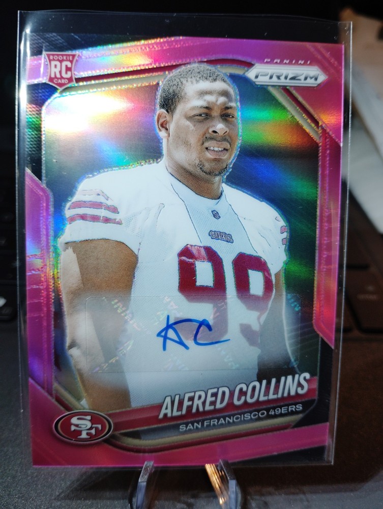 2025 Panini Prizm - Rookies Alfred Collins #388 Pink Prizm Autographs (AU, RC)