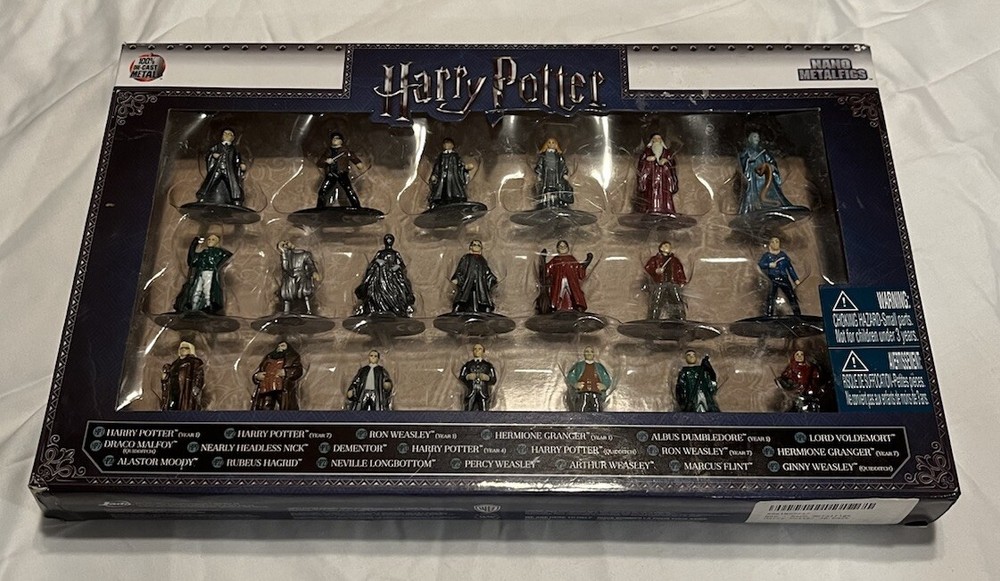 Harry Potter MetalFigs 20 Pack Die Cast Metal Figures Jada Nano Toys New In Box
