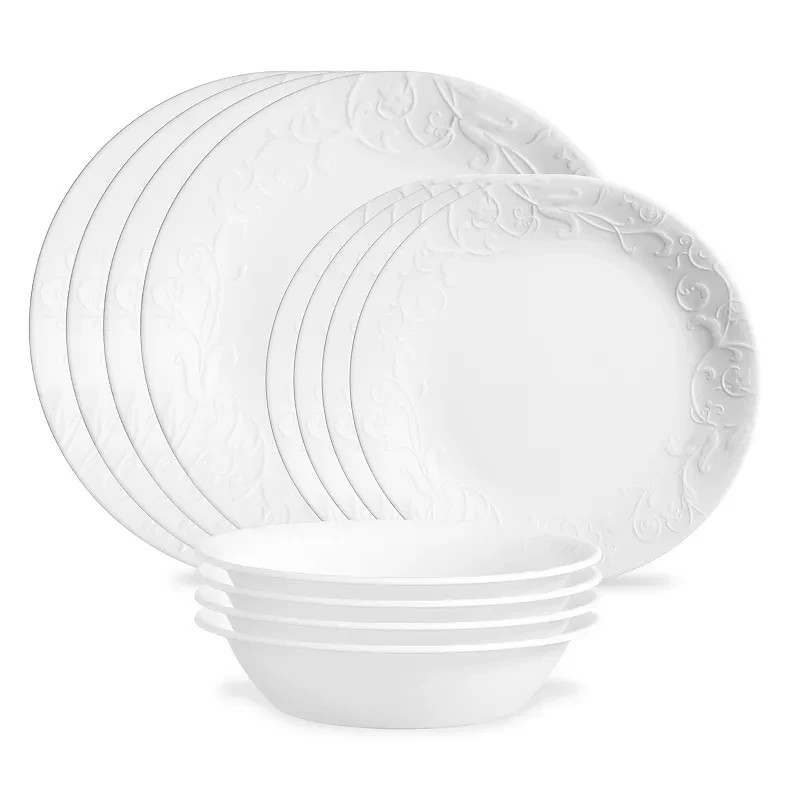 NEW 100% Corelle Bela Faenza 12-pc. Dinnerware Set