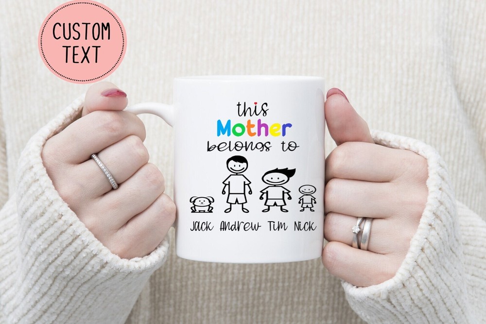 Personalized Mother's Day Mug Custom Mug For Mom Mother's Day Gift For Mummy