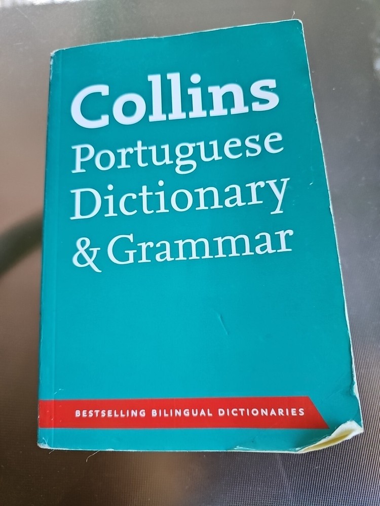 Collins Portuguese Dictionary & Grammar Book College Bilingual 2013 Reference