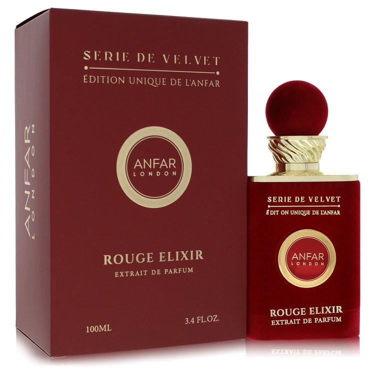 Anfar London Serie de Velvet Rouge Elixir by Anfar Extrait De Parfum Spray 3.3
