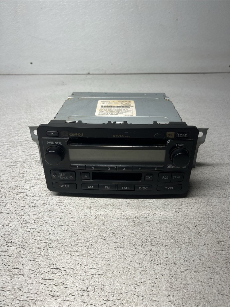 2003-2007 Toyota Sequoia Am Fm Cd Player Radio Receiver QAGFN