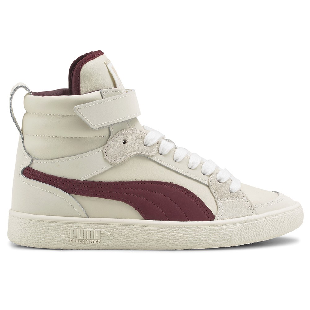 PUMA Ambrose X Ralph Sampson Keeping Score High Top  Womens Off White Sneakers C