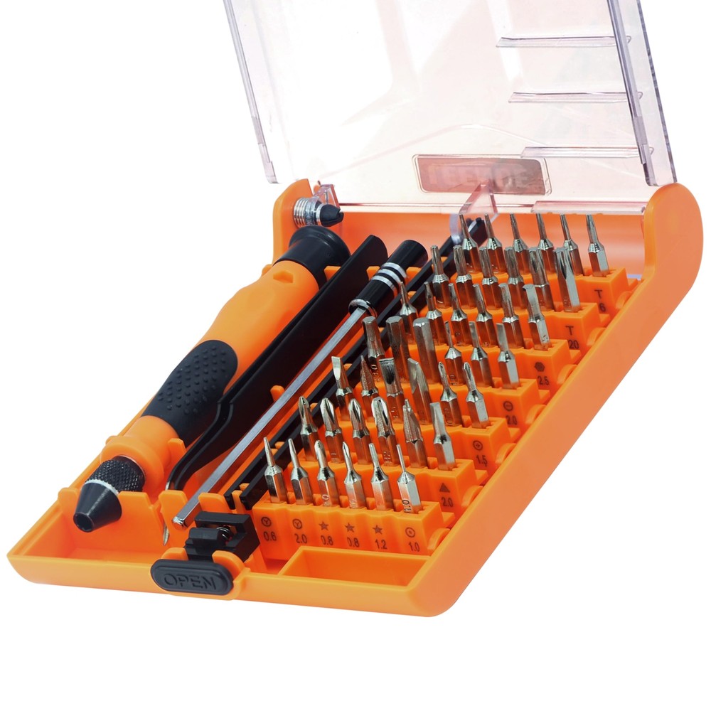 Small Screwdriver Set, Mini Precision Scewdriver Bit Kit 45 in 1, Magnetic To...