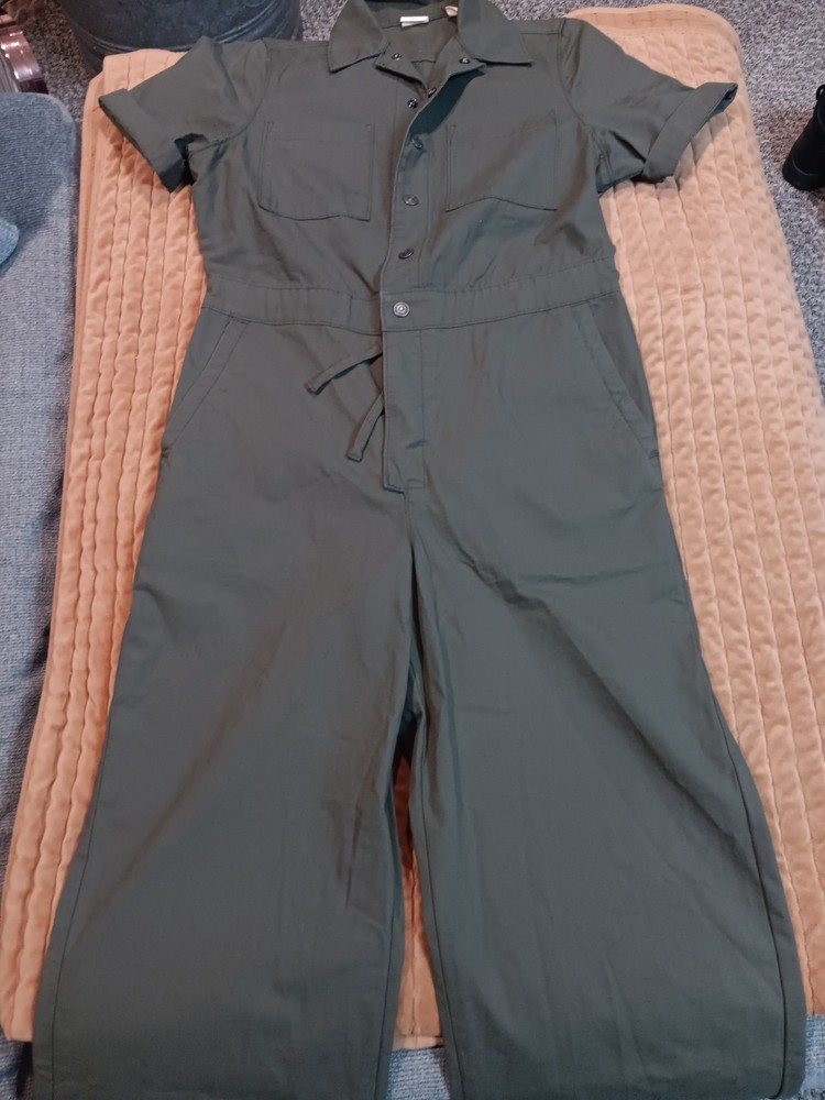 Olive Green Levis Womens Jumpsuit Size Small