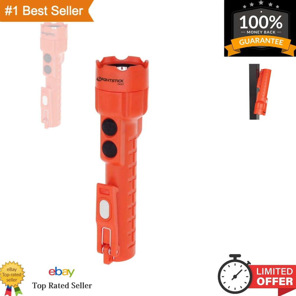 Red Tactical Lighting with Dual-Light Function & Hands-Free Magnetic Use