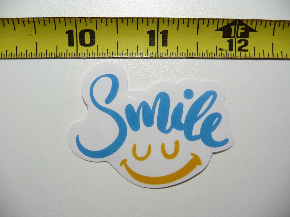 Happy Motivational Positive Decal Sticker for Inspiration
