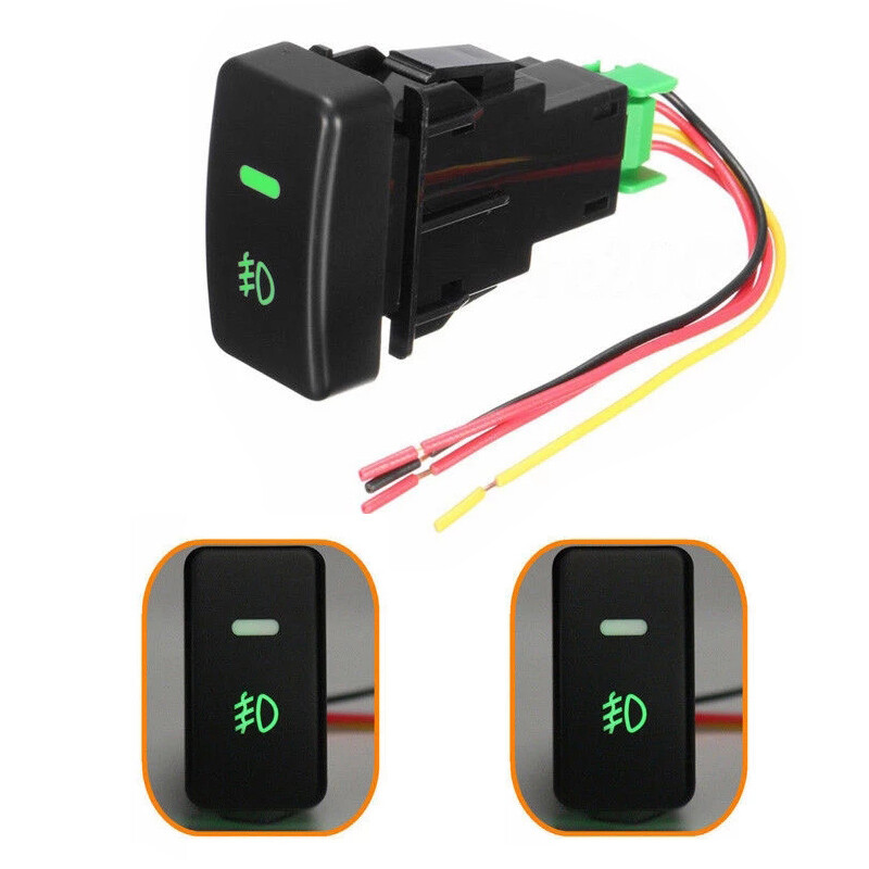 Plastic Fog Light Switch With Connecting Wire For Honda Civic Accord CRV g