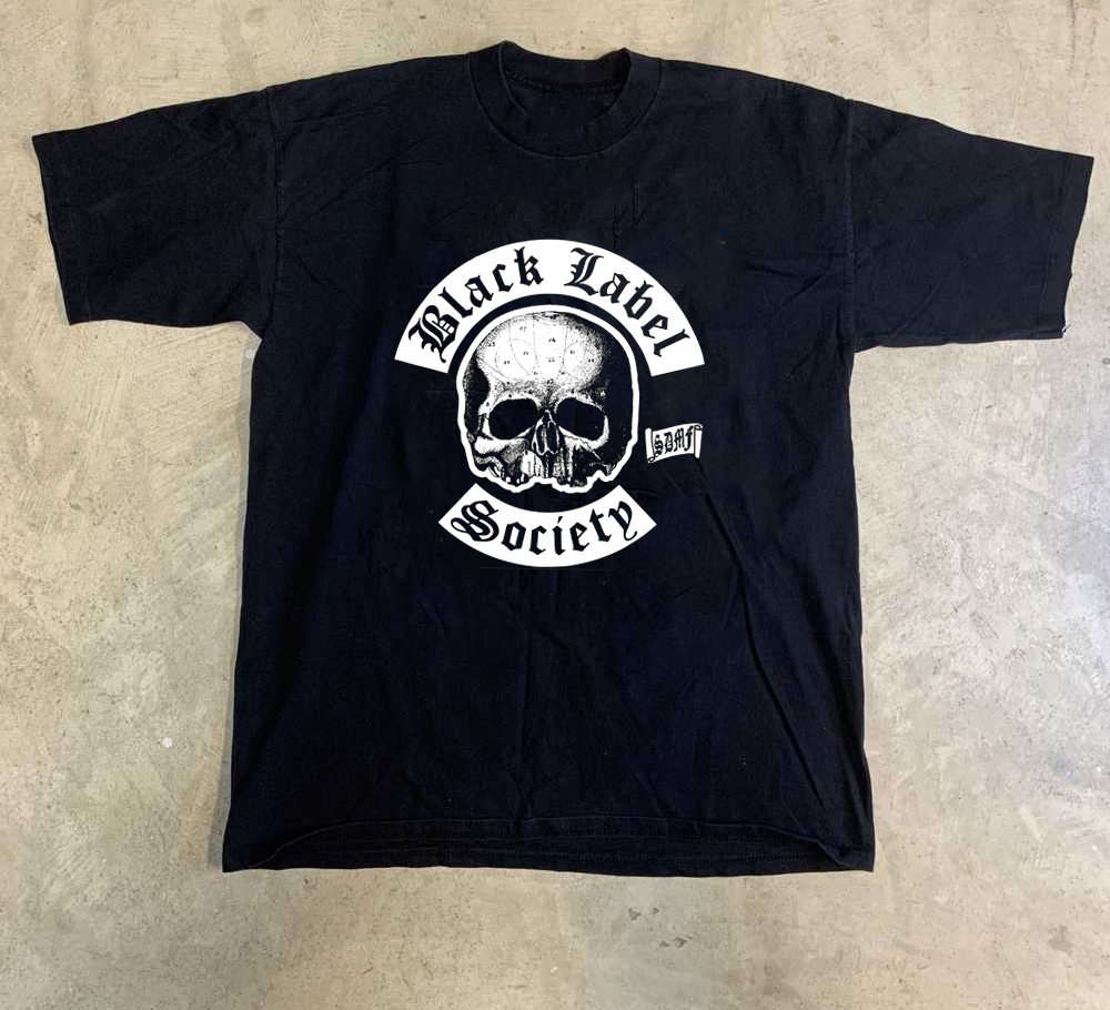 Black Label Society Logo band Classic Black All Size S-5XL Shirt YA26