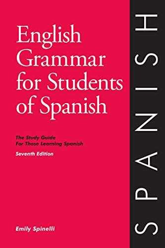 English Grammar for Students of - Paperback, by Spinelli Emily - Very Good
