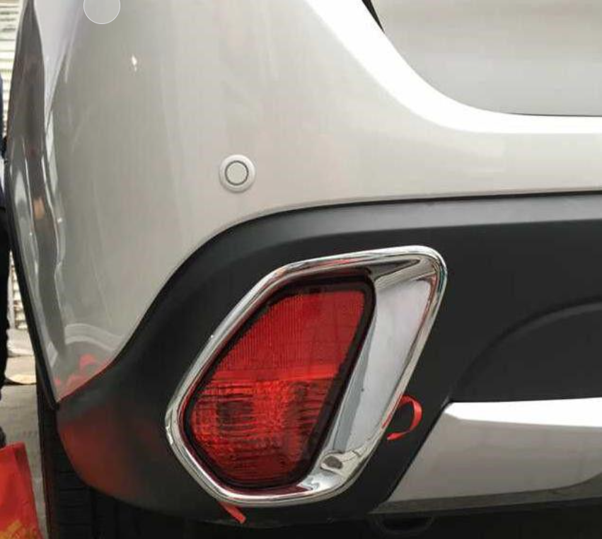 Fits For Mitsubishi Outlander Accessories 2016-2019 Rear Fog Light Cover Frame