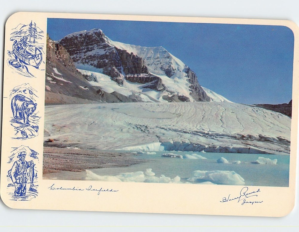 Postcard The Columbia Icefields Canada