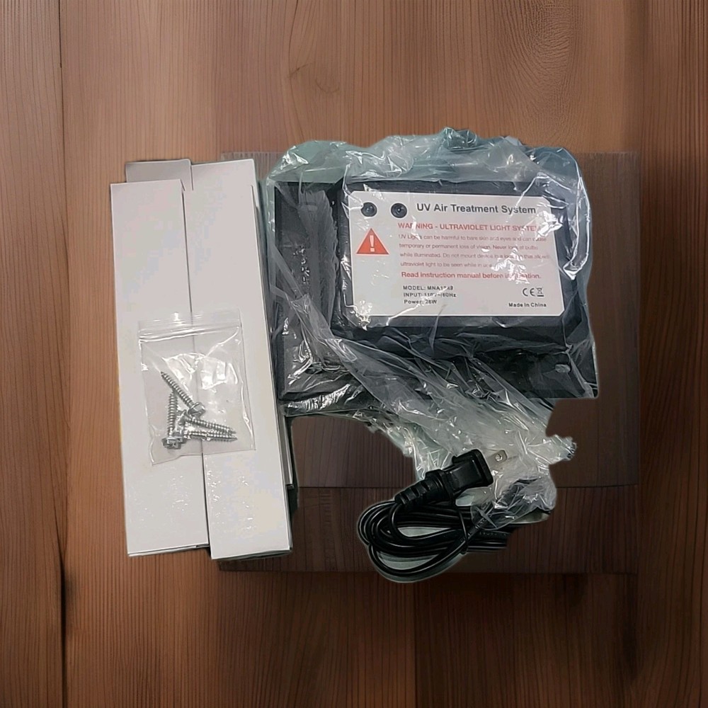 26W HVAC UV Light Air Purifier for Whole House AC Duct Sanitization-image