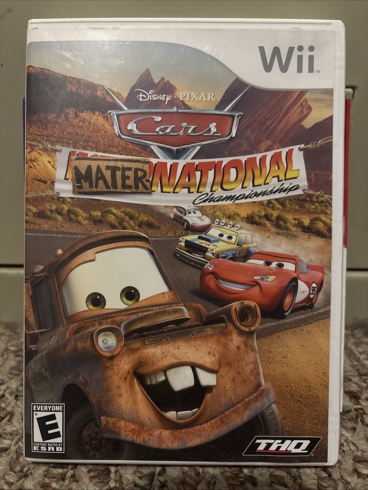 Cars: Mater-National Championship (Nintendo Wii, 2007) Complete. Tested.