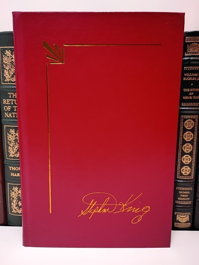 Salem's Lot - Stephen King (Red Leather Library Edition) Rare Horror Classic VG+