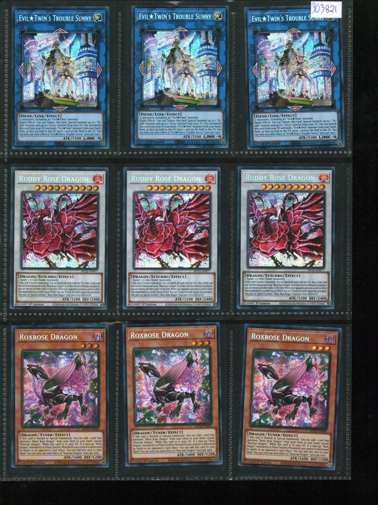 2022 Yu-Gi-Oh! Lot of 33 Cards from Tin of the Pharaoh's Gods (All Foils) 303821